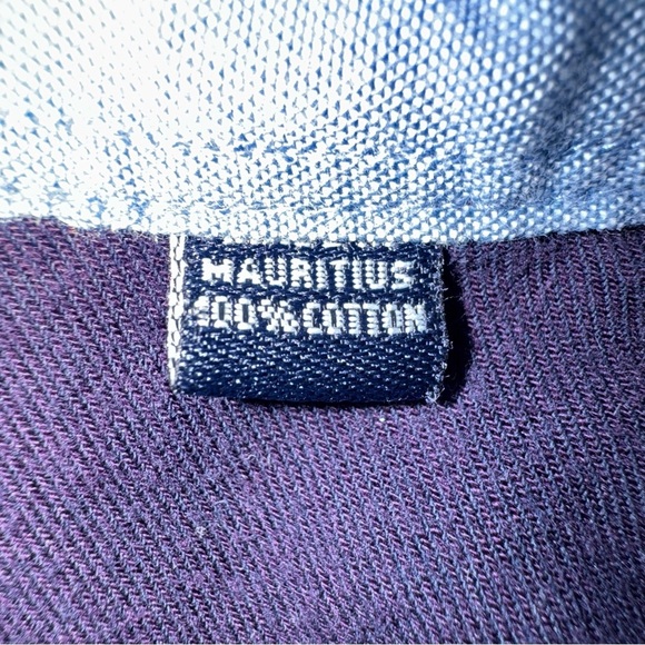 NAUTICA Men’s Long Sleeve Casual Button Down Shirt XL Plum/Blue Color Plaid - Picture 4 of 6